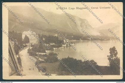 Verbania Stresa cartolina ZQ5401