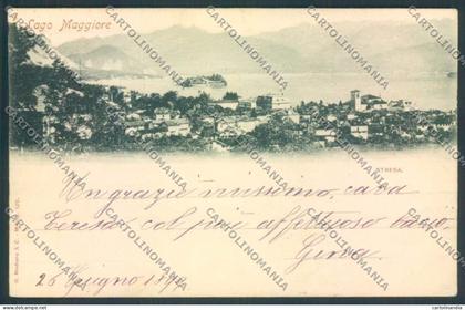 Verbania Stresa cartolina ZQ5600