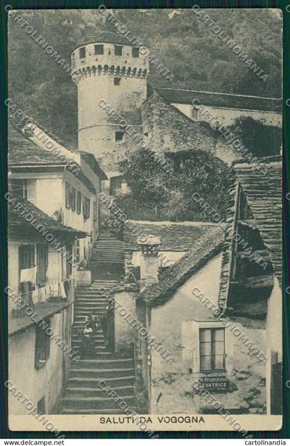 Verbania Vogogna cartolina QQ5752