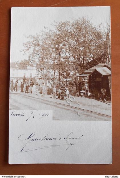 Cartolina Vercelli - 1900