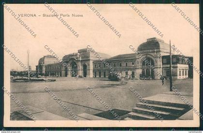 Verona Città Stazione Porta Nuova cartolina ZC3412