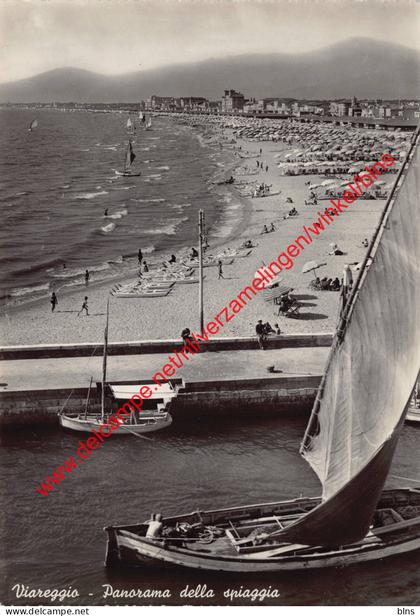 Viareggio - Panorama della spiaggia - Toscana