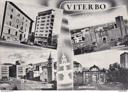 VITERBO - Vedute, Cartolina 1962