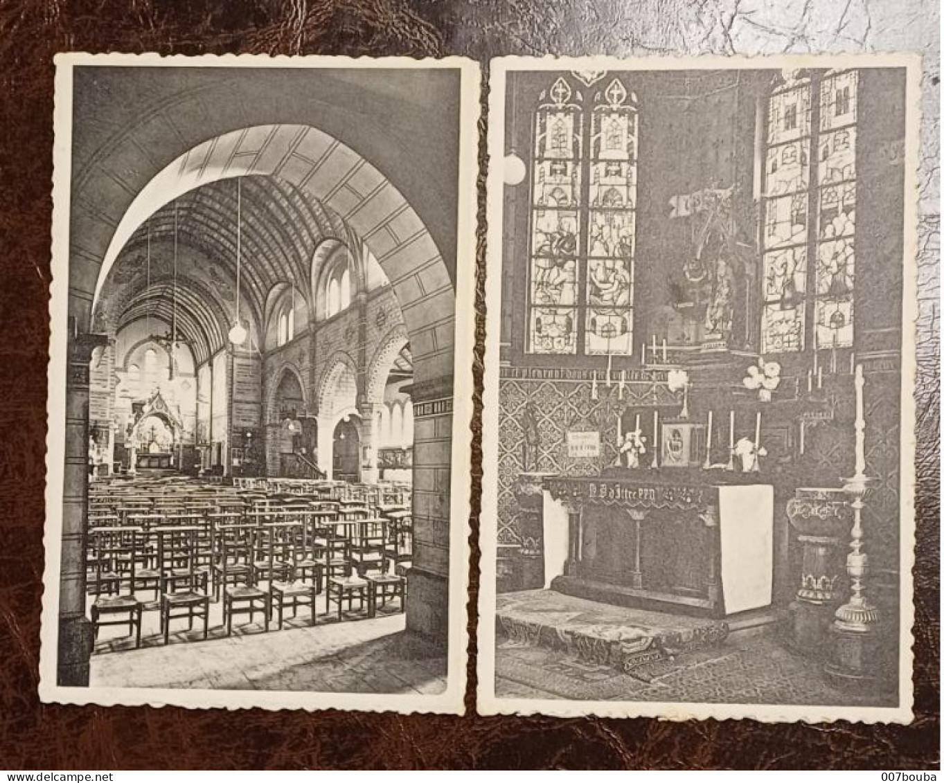 ITTRE / INTÉRIEUR D'ÉGLISE  ET NOTRE DAME D'ITTRE