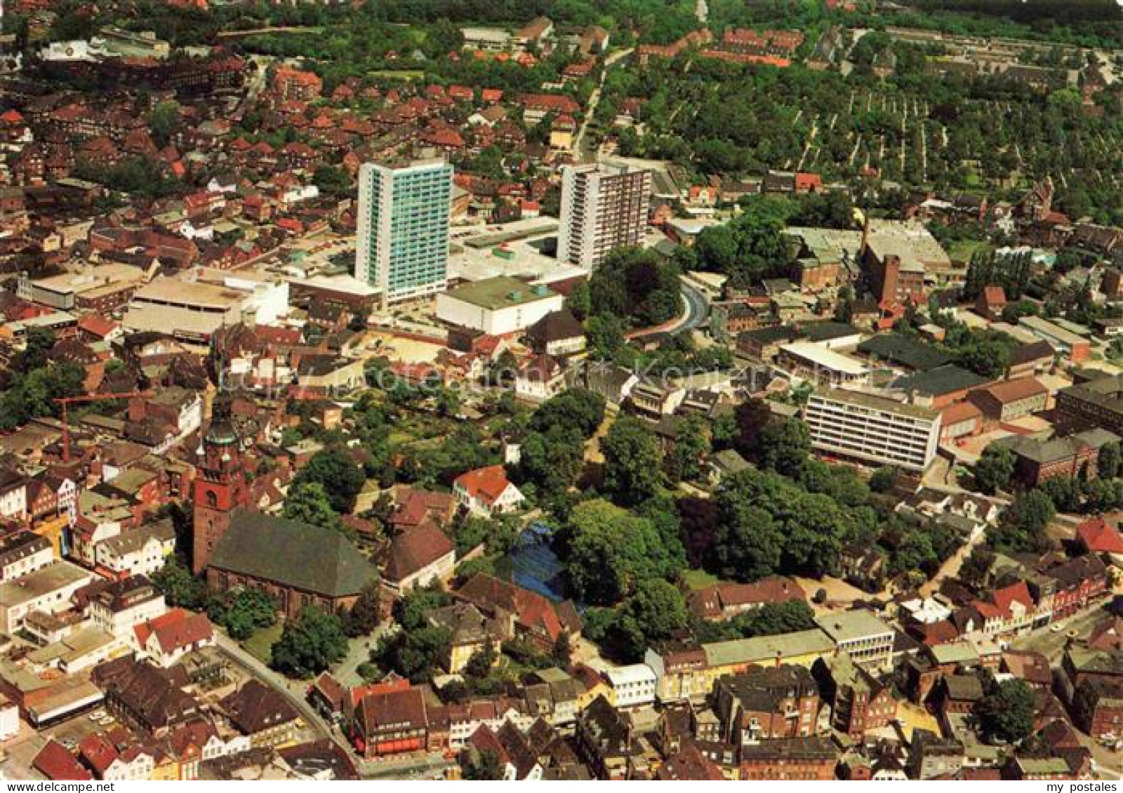 Itzehoe Fliegeraufnahme