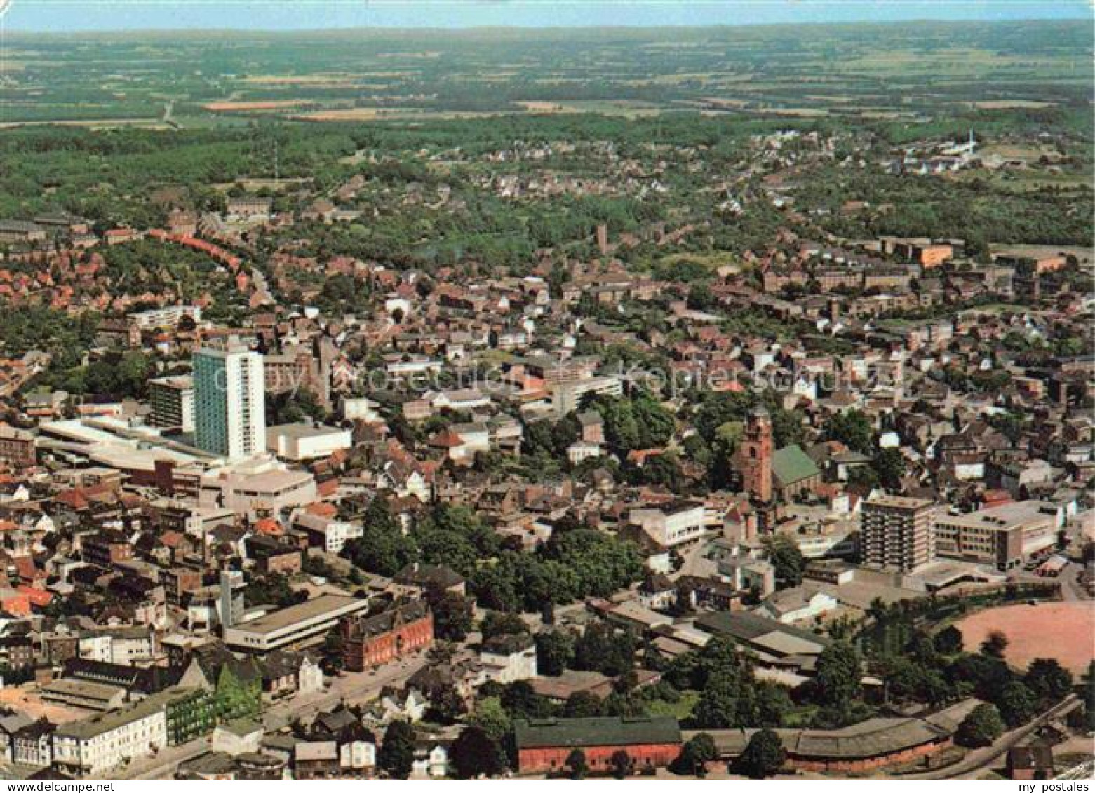 Itzehoe Fliegeraufnahme