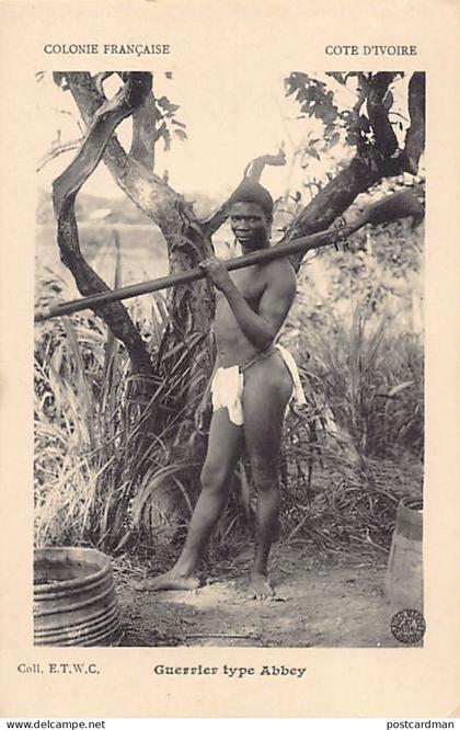 Côte d'Ivoire - Guerrier Type Abbey - Ed. E.T.W.C.