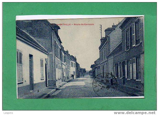 IVRY la BATAILLE --  Route de Garenne