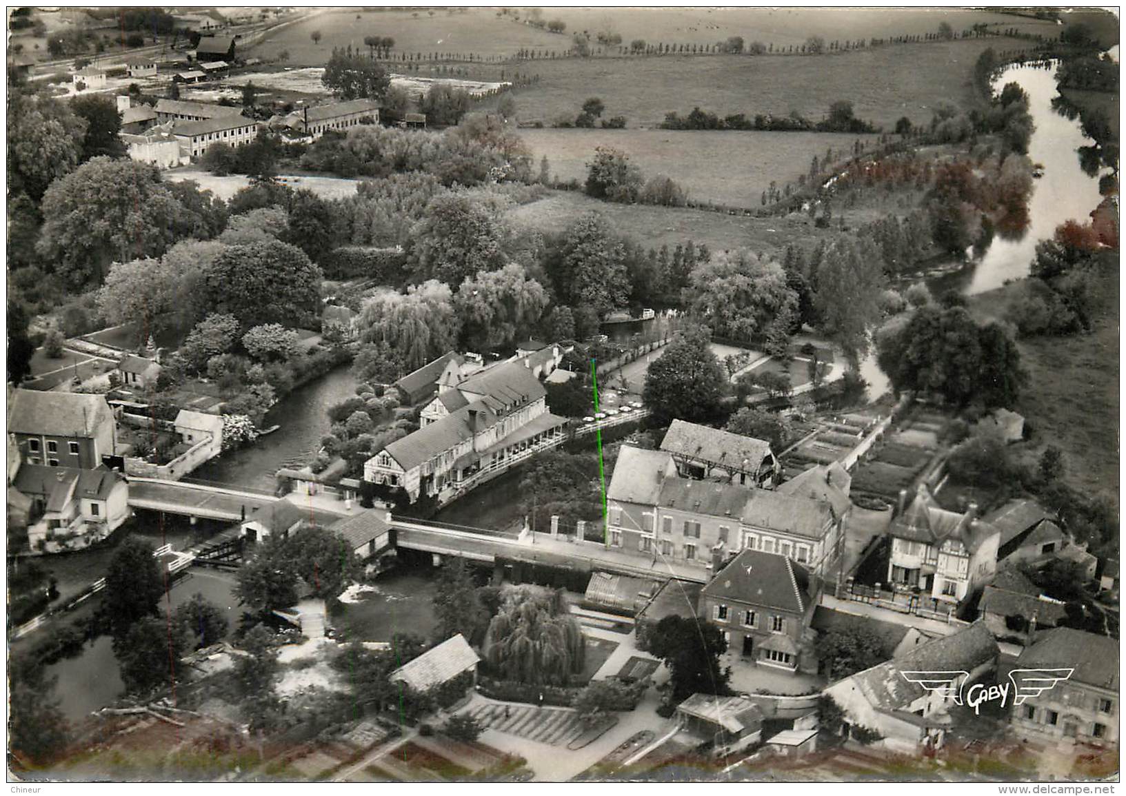 IVRY LA BATAILLE VUE AERIENNE