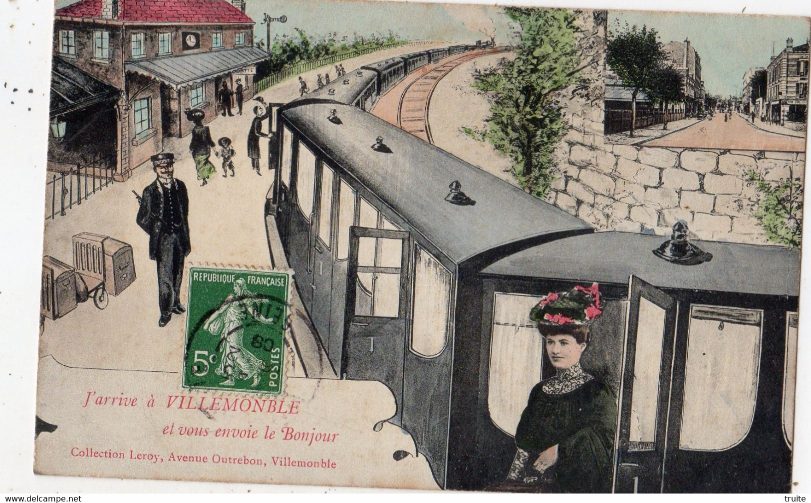 J'ARRIVE A VILLEMOMBLE ET VOUS ENVOIE LE BONJOUR