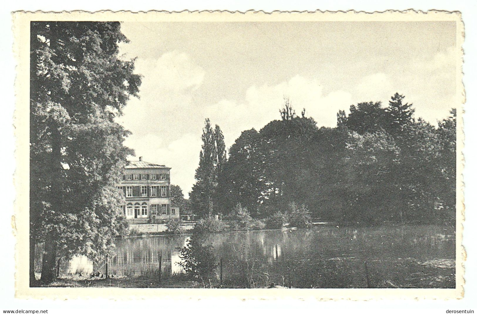 J. Goossens-Leën / Hotel Astrid / Kasteel Kewith / Château Kewith / Gellik-Lanaken [Nels Thill van te park vijver]