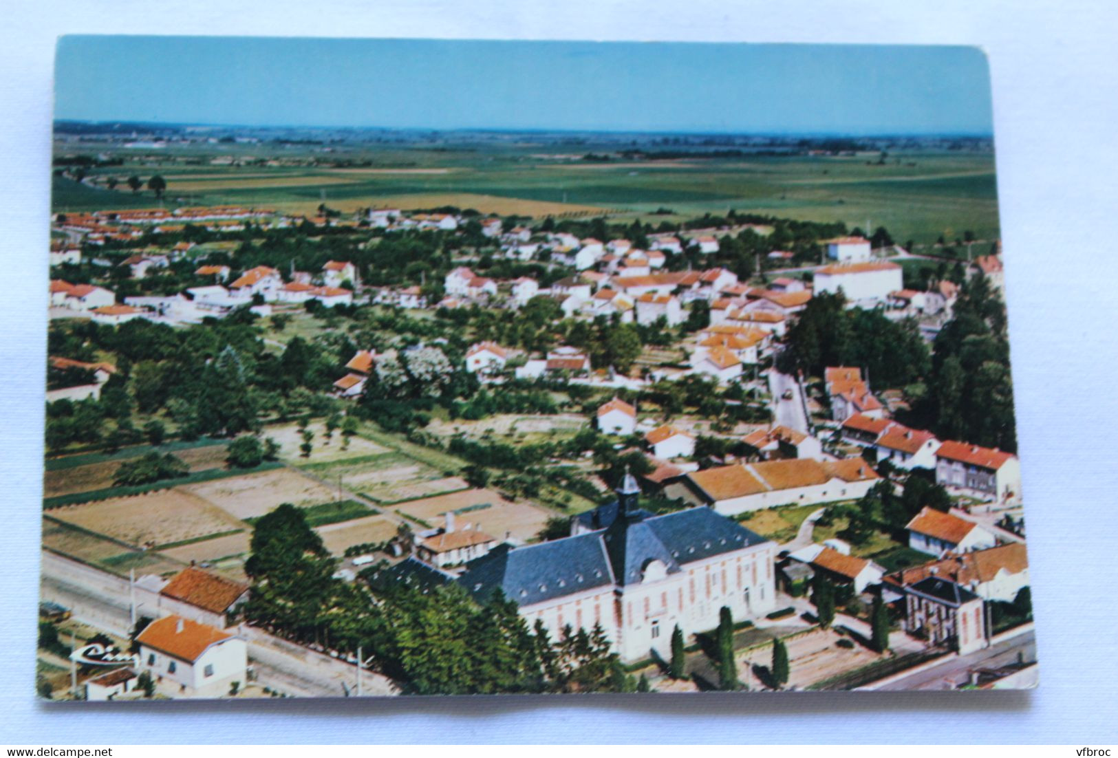 J159, Cpm, Etain, vue aérienne, Meuse 55