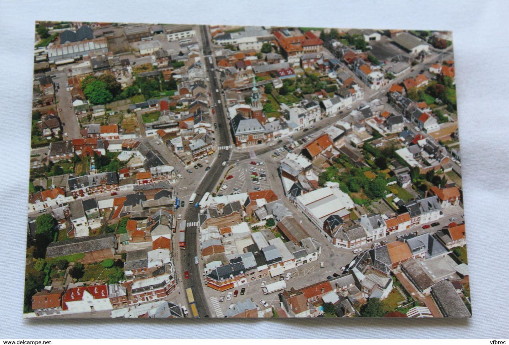 J898, Cpm, Bapaume, vue générale aérienne, Pas de Calais 62
