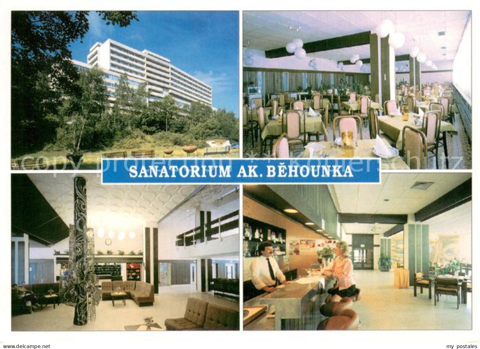 Jachymov Sankt Joachimsthal Sanatorium Ak. Behounka