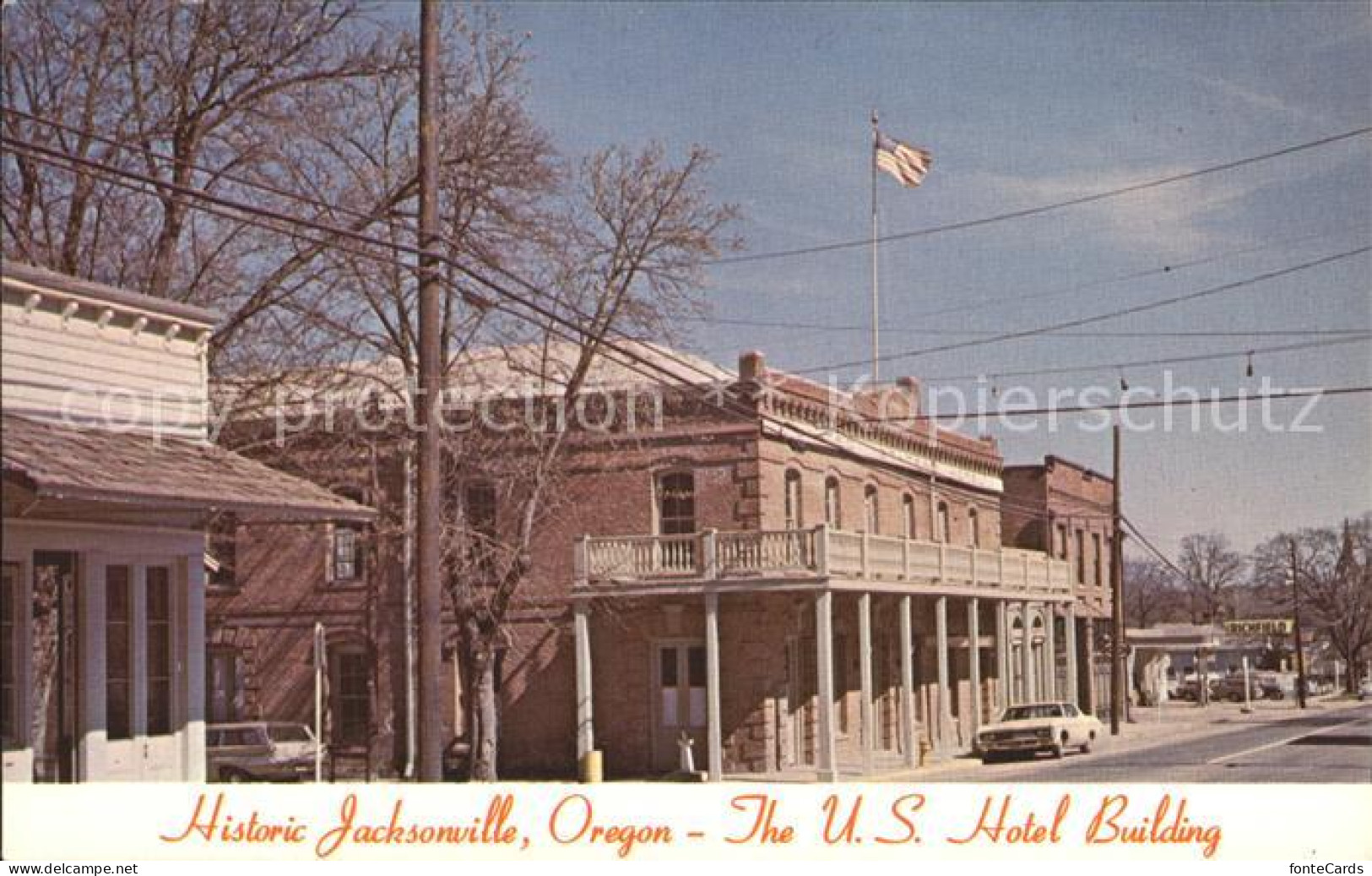 Jacksonville Oregon Historic Jacksonville US Hotel Building