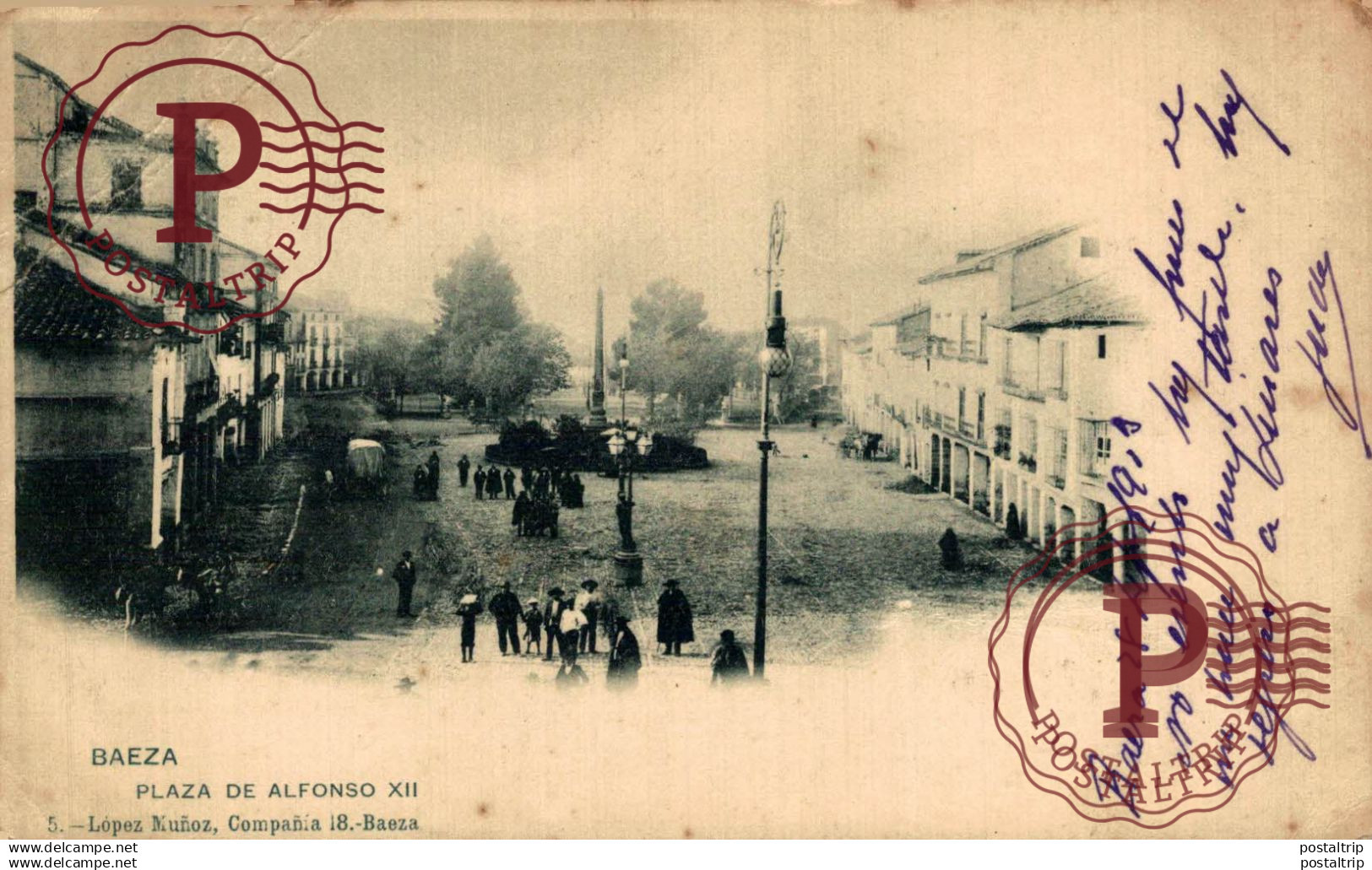 JAEN. BAEZA. PLAZA DE ALFONSO XII