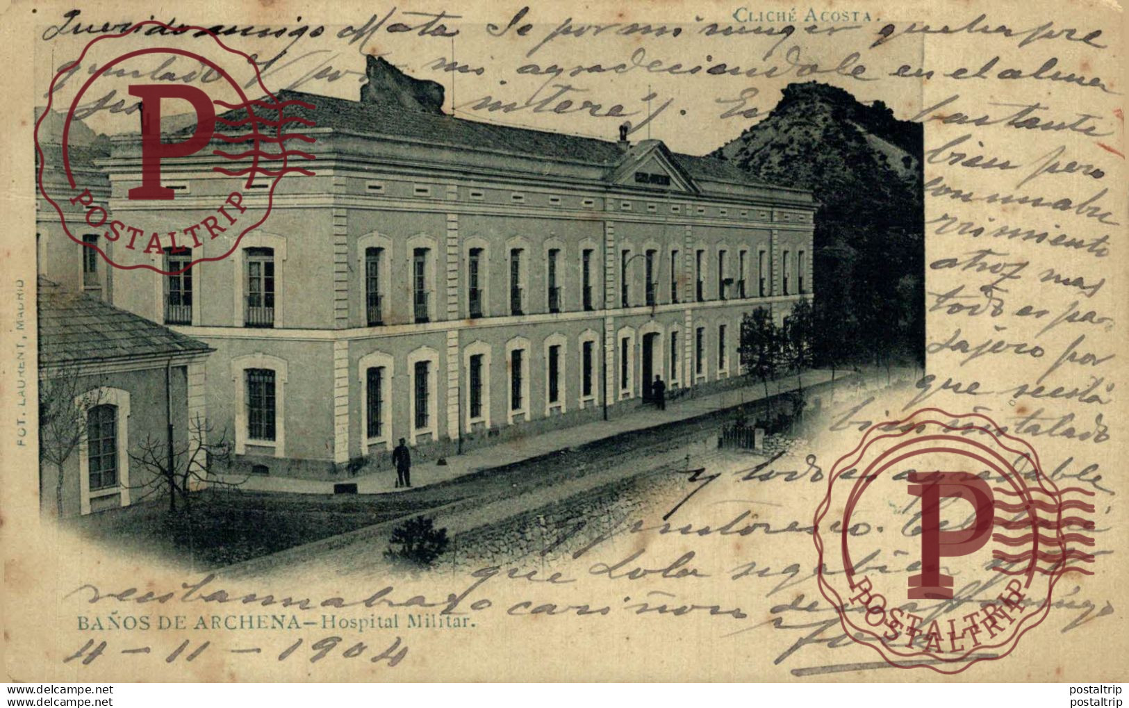 JAEN. BAÑOS DE ARCHENA - HOSPITAL MILITAR