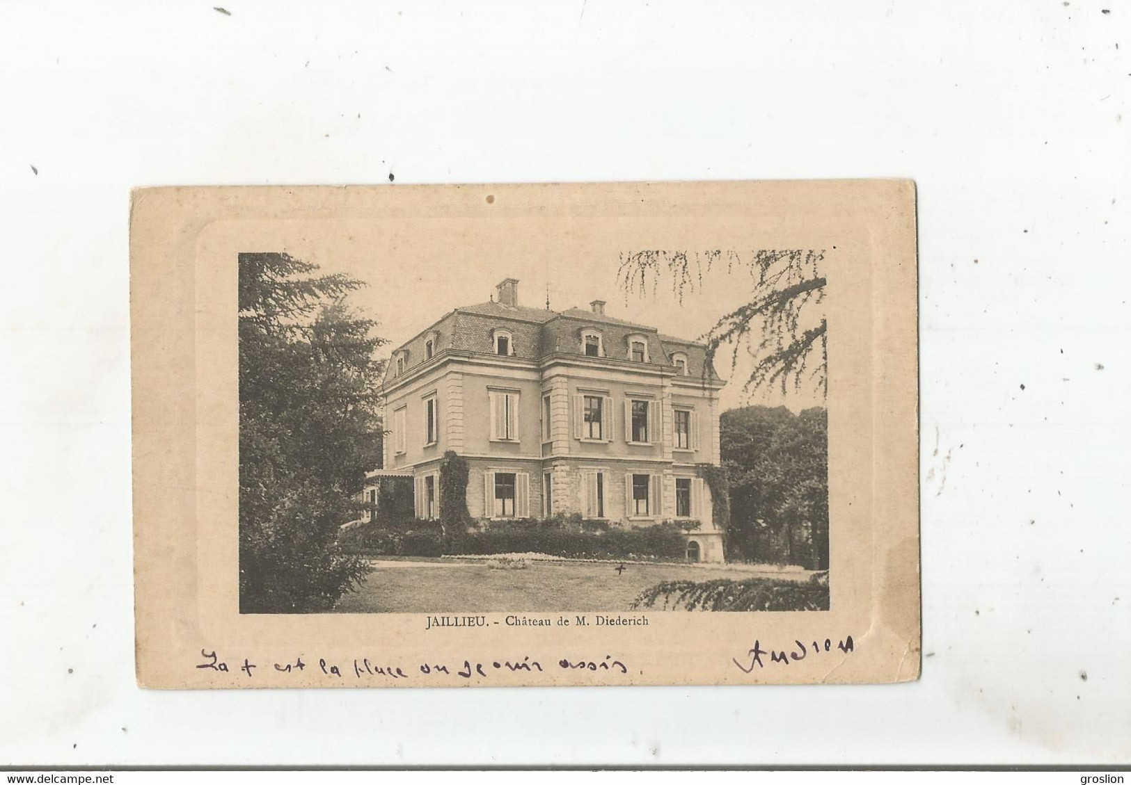 JALLIEU CHATEAU DE M DIEDERICH
