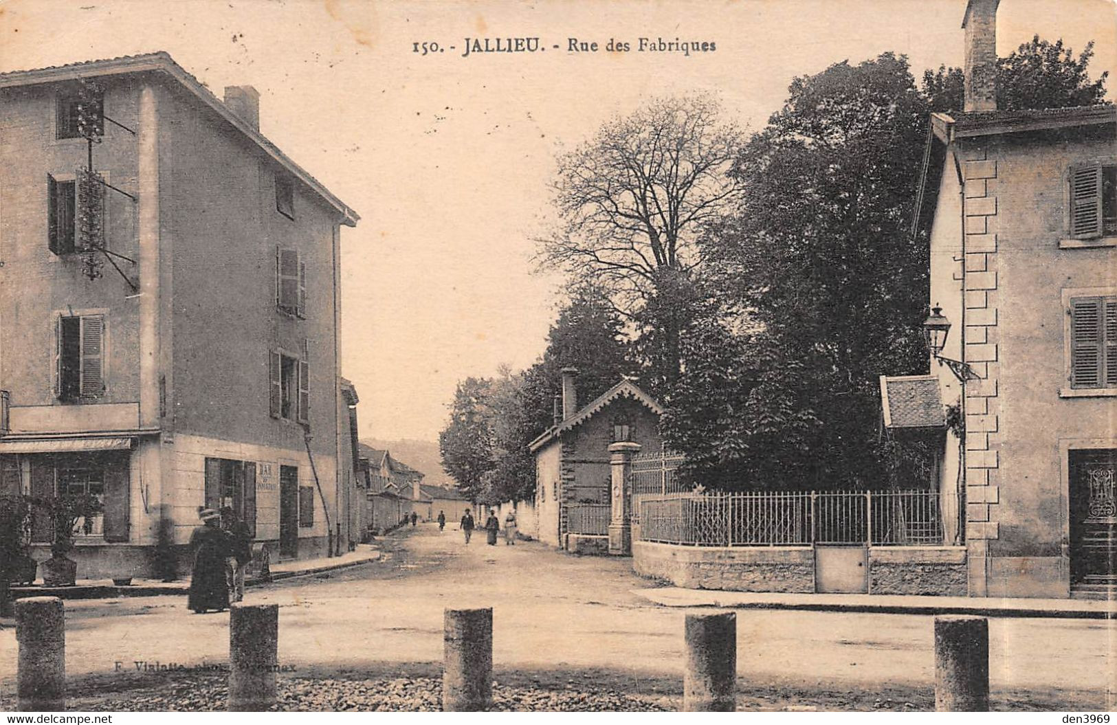 JALLIEU (Isère) - Rue des Fabriques