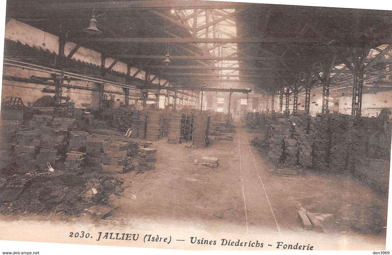 JALLIEU (Isère) - Usines Diederichs - Fonderie