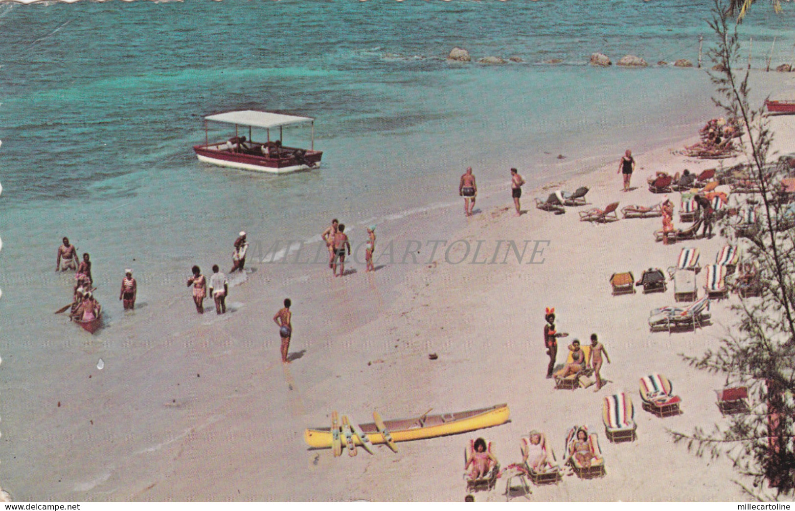 JAMAICA - Playboy Hotel Beach, Oracabessa 1971