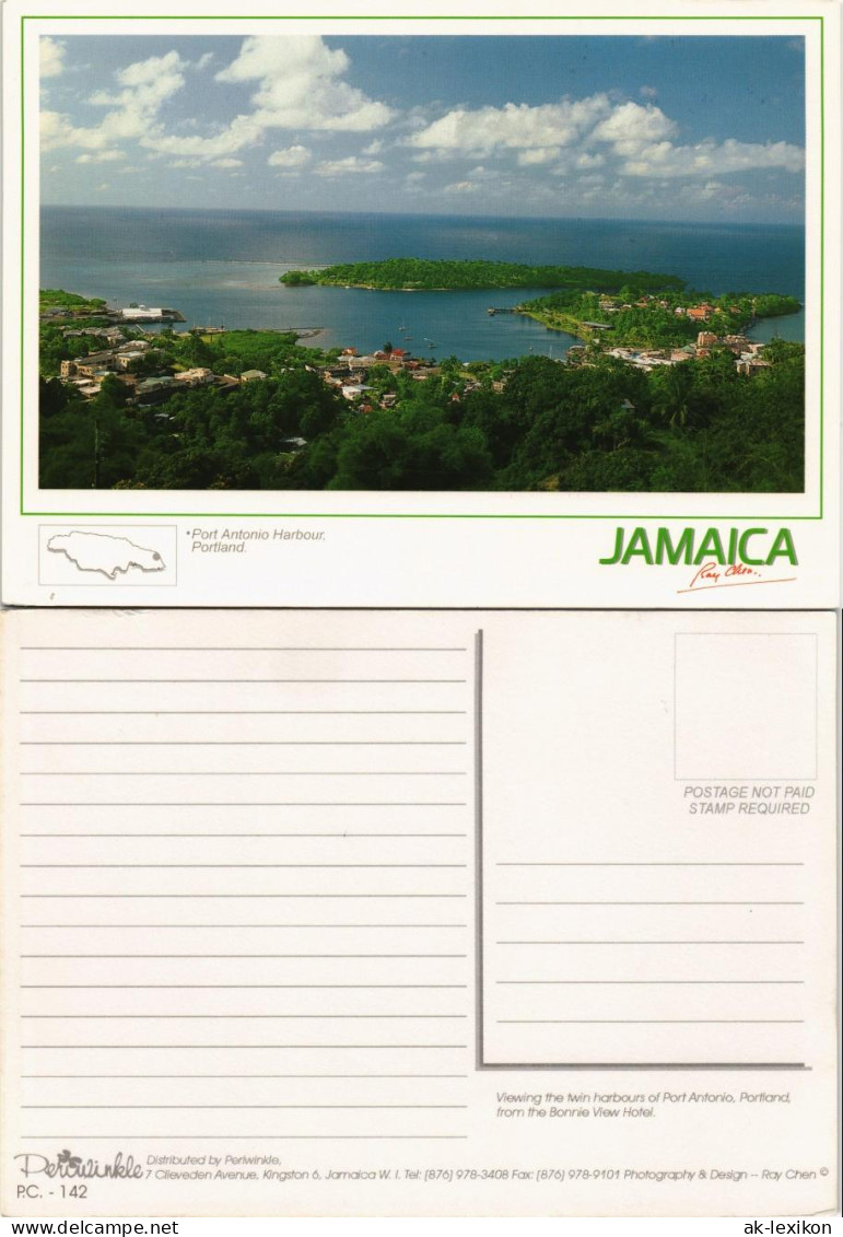 Jamaika (Allgemein) Jamaica Port Antonio Harbour JAMAIKA Karibik 1980