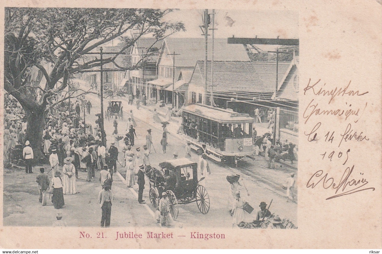 JAMAIQUE(KINGSTON) TRAMWAY