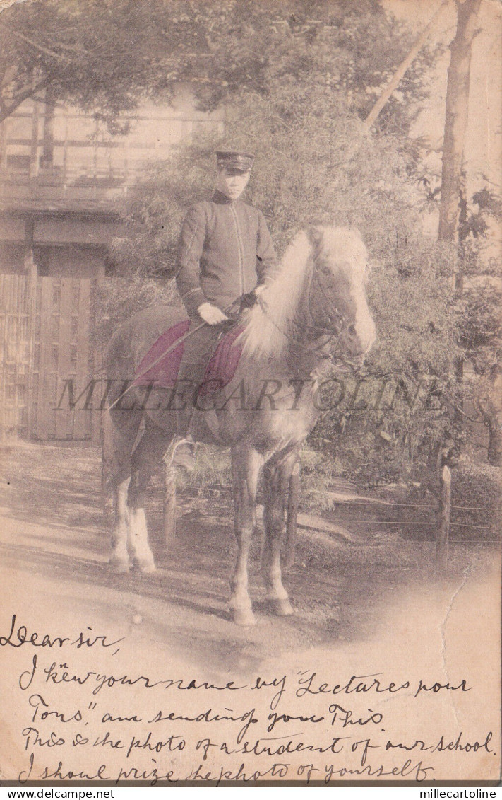 JAPAN - Student of our School, Tokyo, Postcard 1905 Tokyo