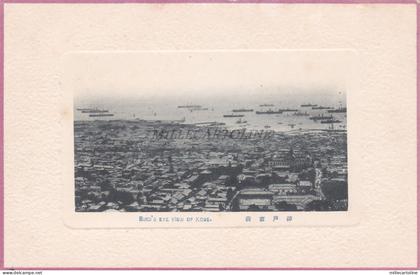 JAPAN - Kobe - Bird's eye View of Kobe - 1913