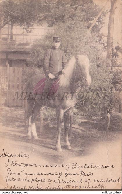 JAPAN - Student of our School, Tokyo, Postcard 1905 Tokyo