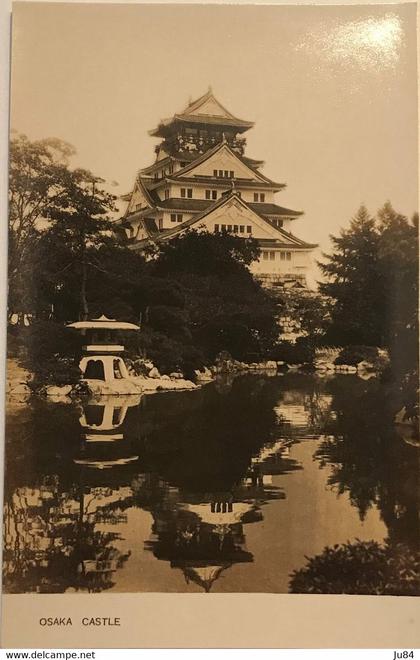 Japon - Osaka - Osaka Castle - Carte postale photo - Non voyagée