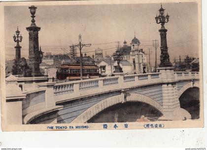 BR100954 the tokyo ta meisho japan tramway  tokio