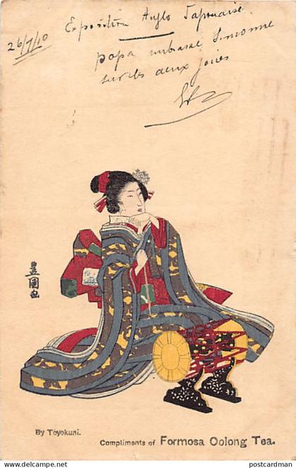 Japan - By Toyokuni - Formosa Oolong Tea