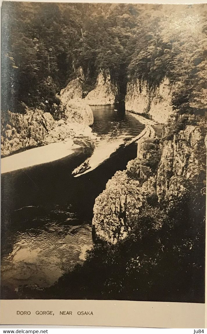 Japon - Osaka - Doro Gorge - Near Osaka - Carte postale photo non voyagée