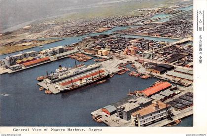 BR95539 general view of nagoya harbour nagoya japan