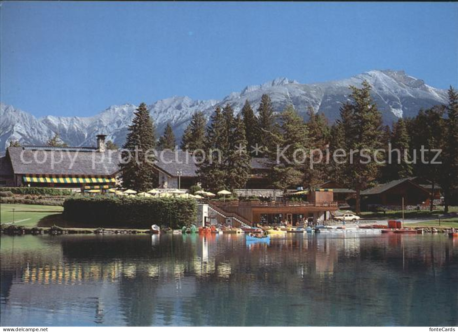 Jasper Alberta Jasper Park Lodge Distinctive World Famous Resort Hotel Lake Beau