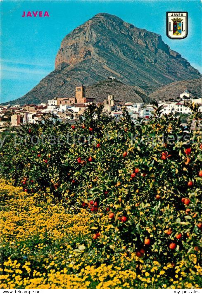 Javea Pueblo y naranjos