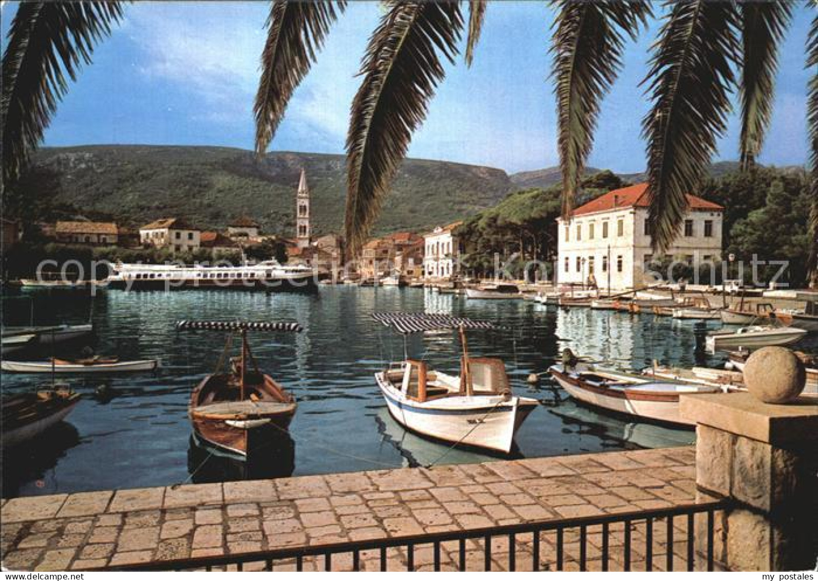 Jelsa Kroatien Hafen