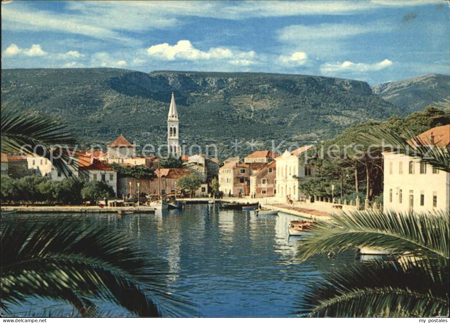 Jelsa Kroatien Panorama