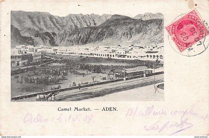 Yemen - ADEN - Camel market - Publ. unknown