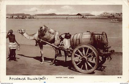 Yemen - ADEN - Water cart - Publ. unknown