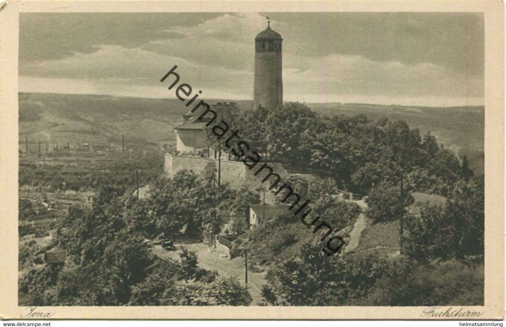 Jena - Fuchsturm - Verlag Rich. Zieschank Ronneburg