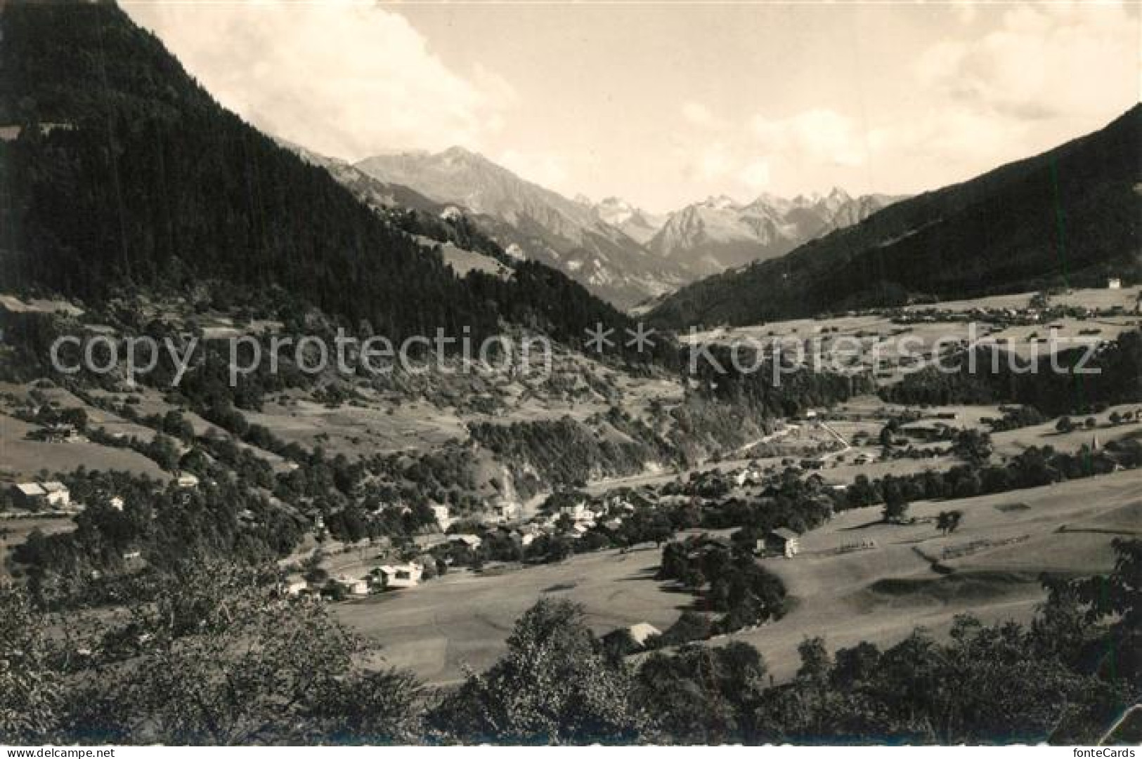 Jenaz und Fideris Panorama