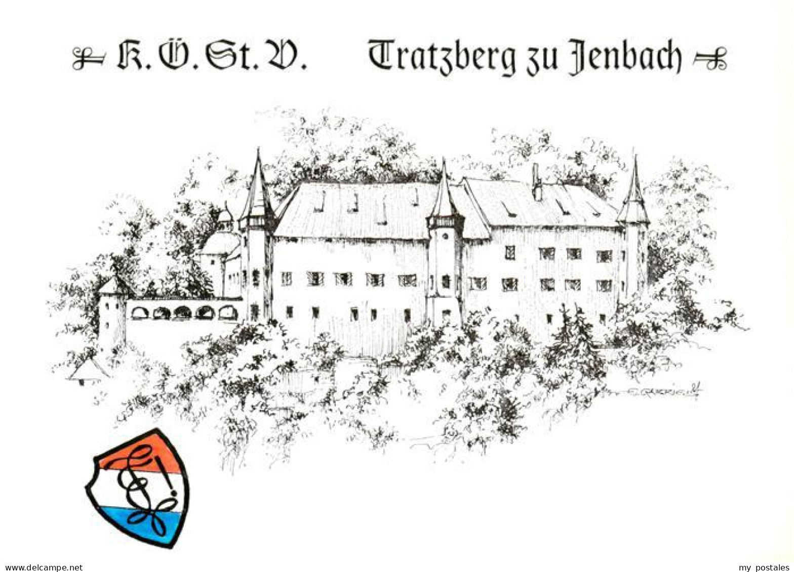 Jenbach Bad Feilnbach Bayern Wappen KoeStV Tratzberg zu Jenbach