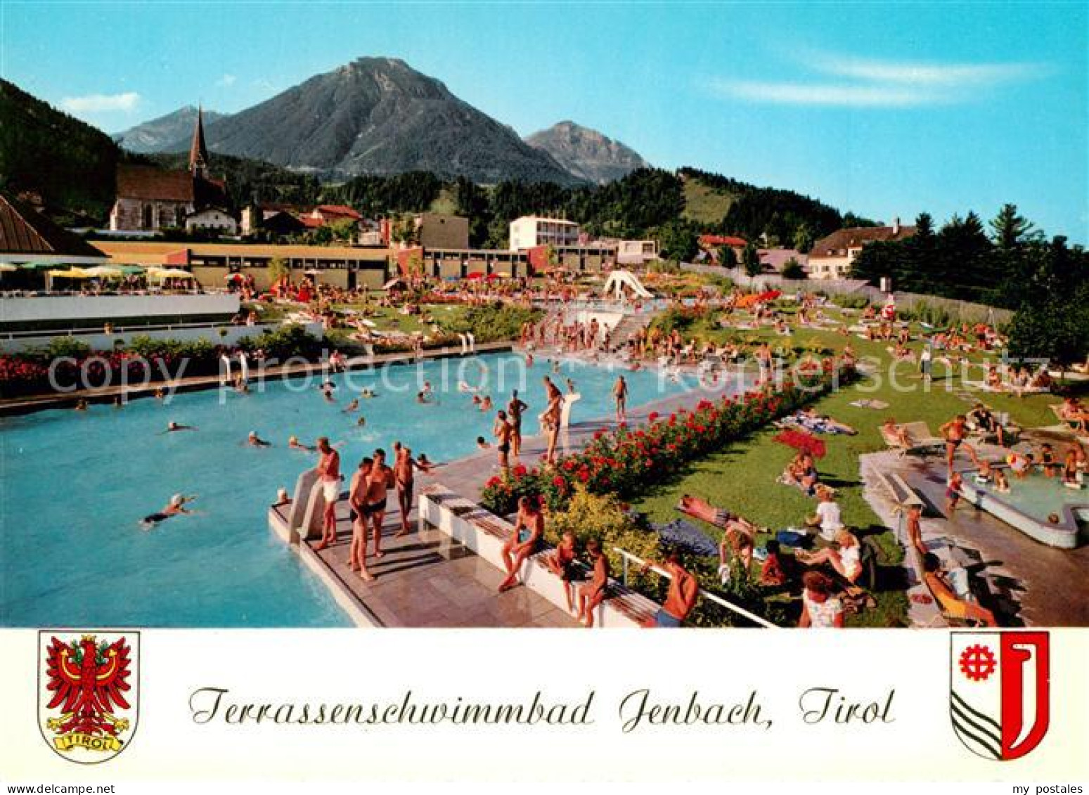 Jenbach Tirol Terrassenschwimmbad