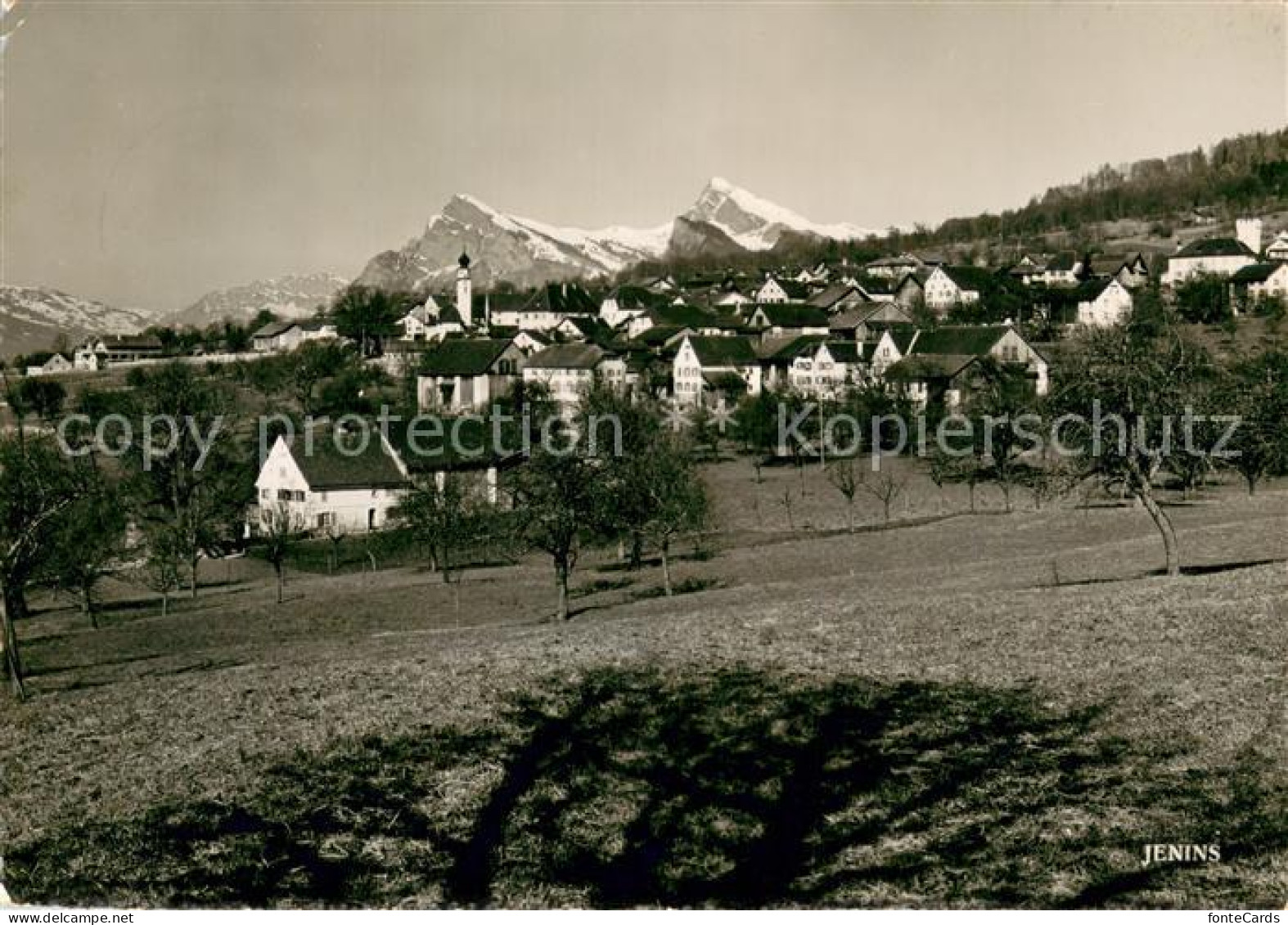 Jenins Gasthaus zur Buendte Panorama