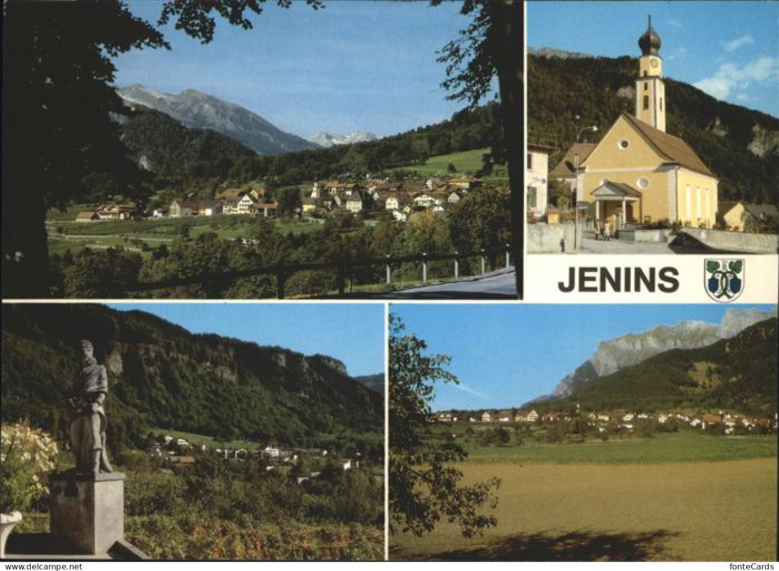 Jenins Kirche Weinbaudorf