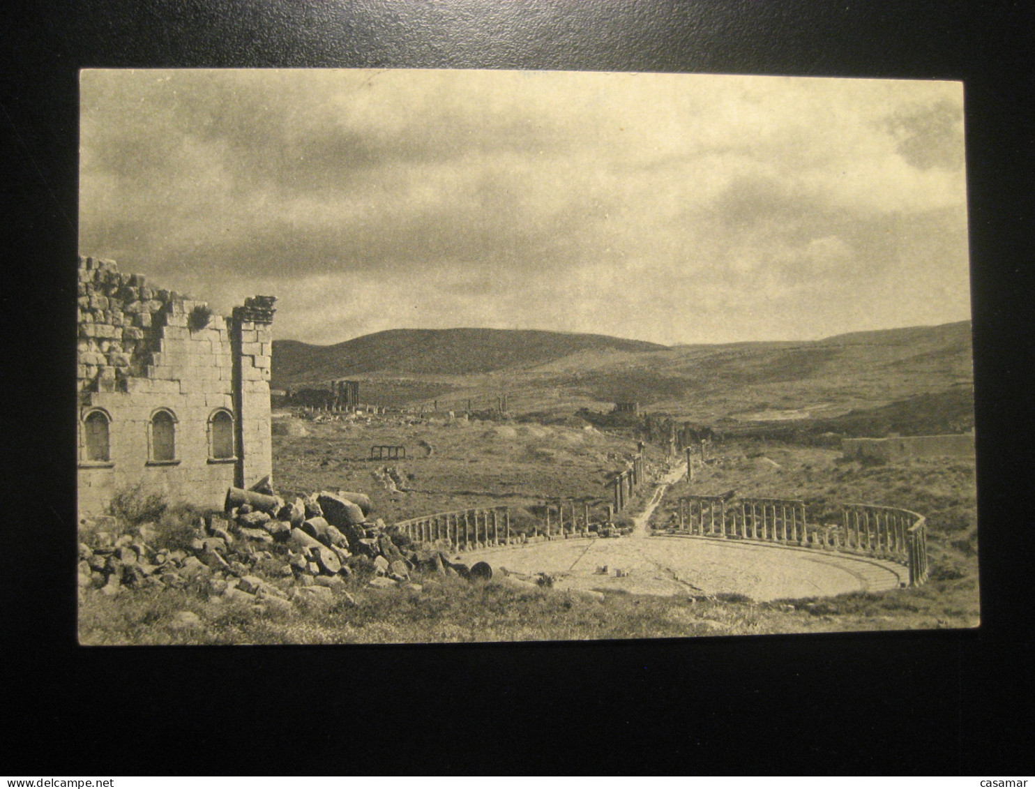 JERASH General view the Forum in the foreground JORDAN postcard