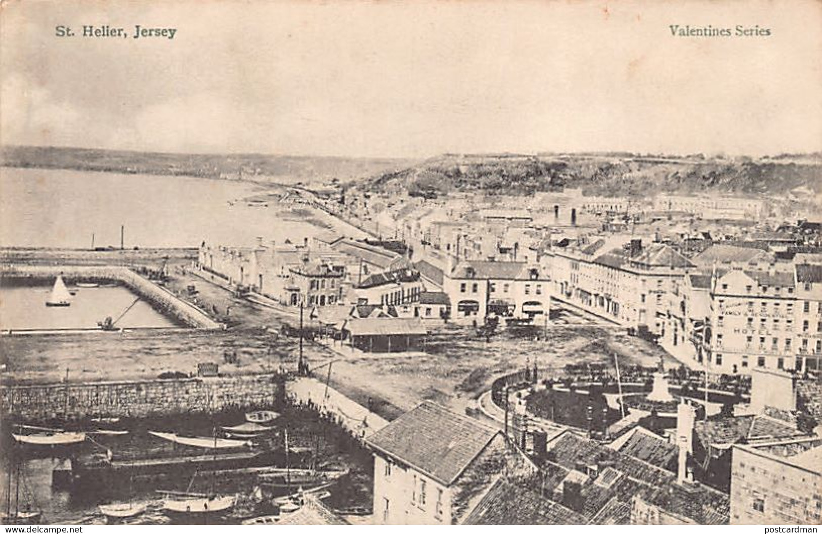 Jersey - ST. HELIER - General view - Publ. Valentines Series