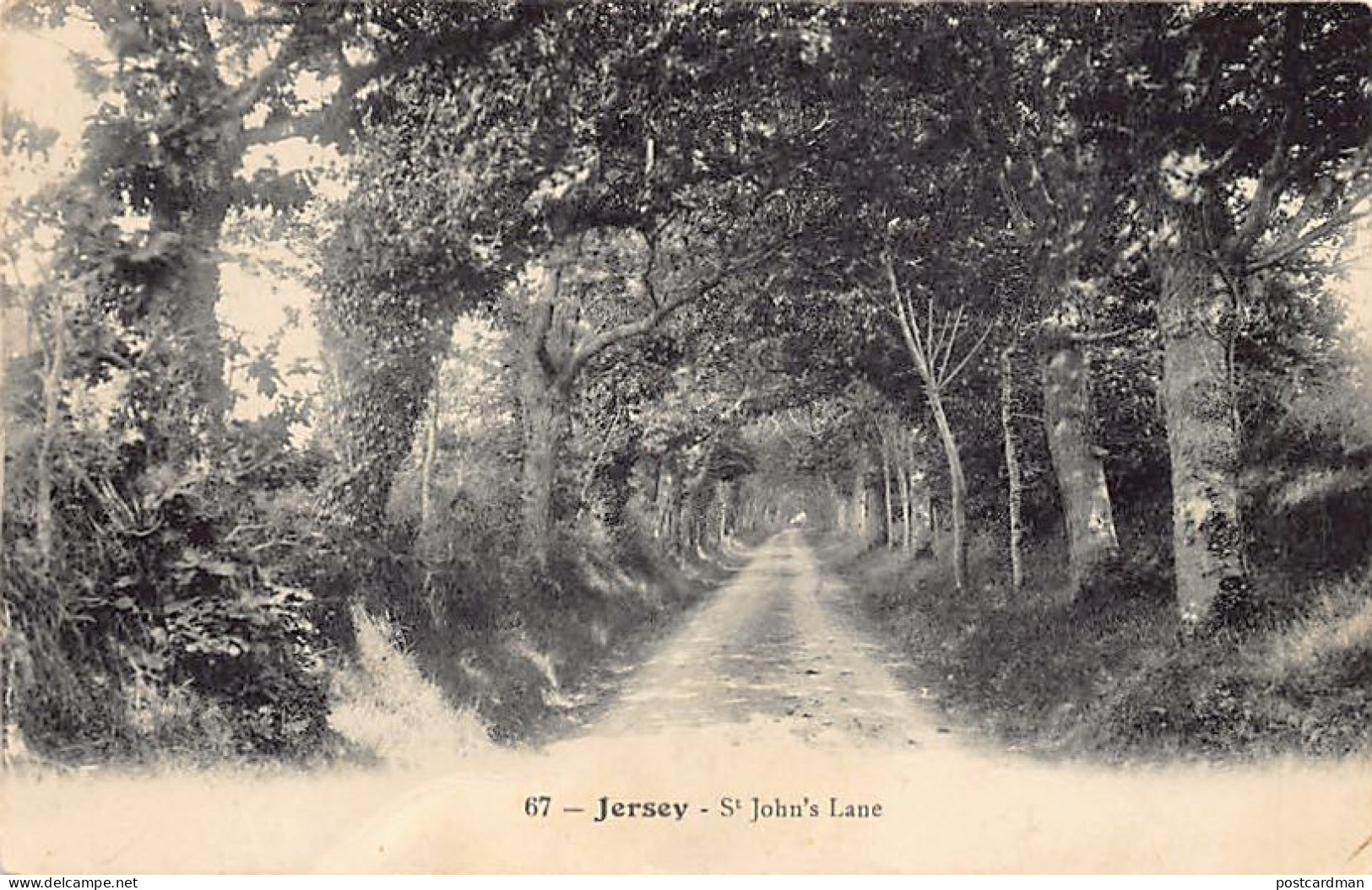 Jersey - St. John's Lane - Publ. Geo Barré 67